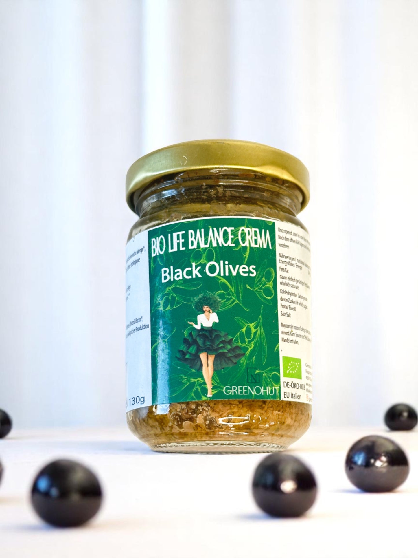 Bio Crema schwarze Oliven