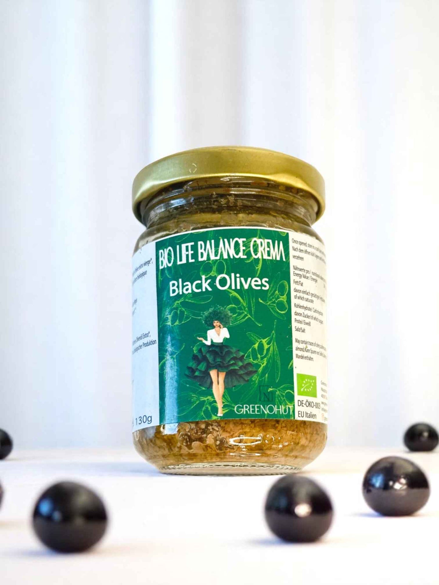 Bio Crema schwarze Oliven